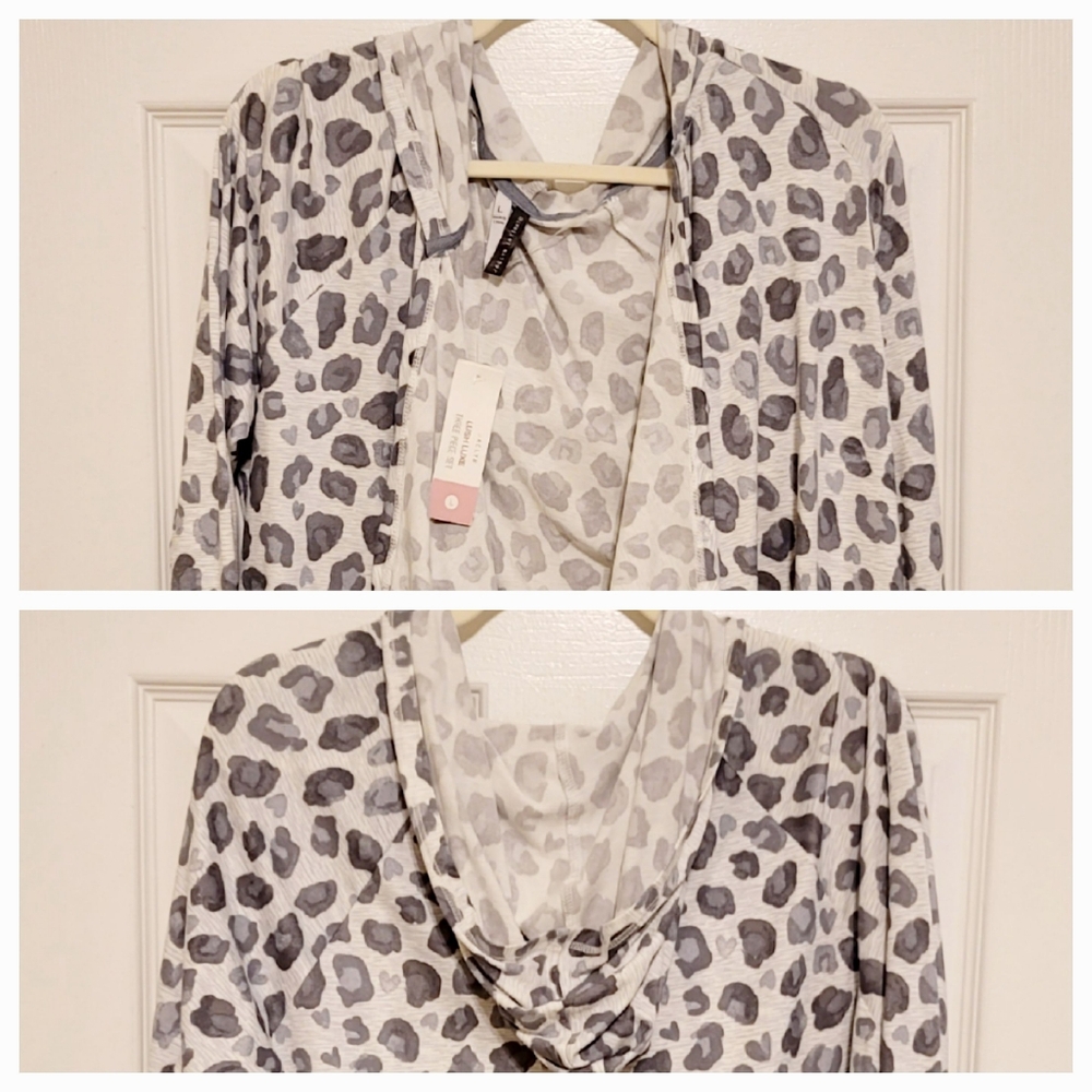 New Animal Print Cardigan